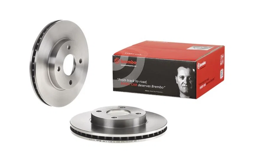 09570714C02 – BREMBO Brake Rotor, Vented One Piece Design Wheel Bolt Pattern 4 x 107.95 Millimeter 260 Millimeter Dia...